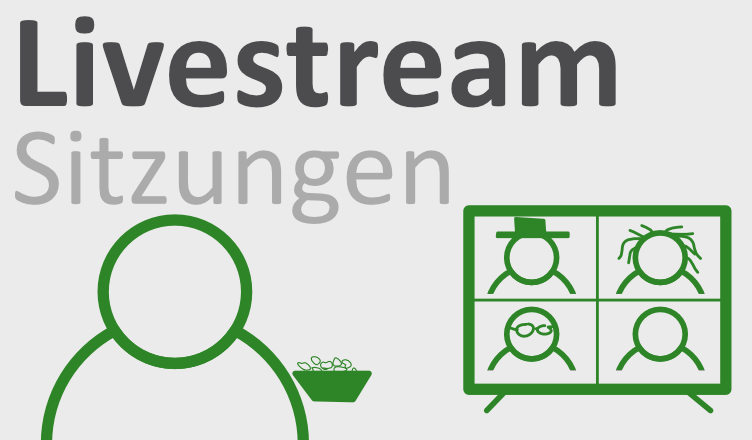 Livestream Sitzungen