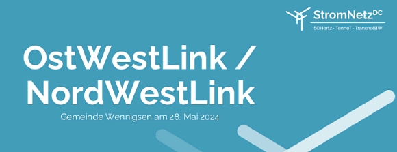 OstWestLink NordWestLink Präsentation vom 28.05.2024 © StromNetz DC - 50Hertz - TenneT - TransnetBW